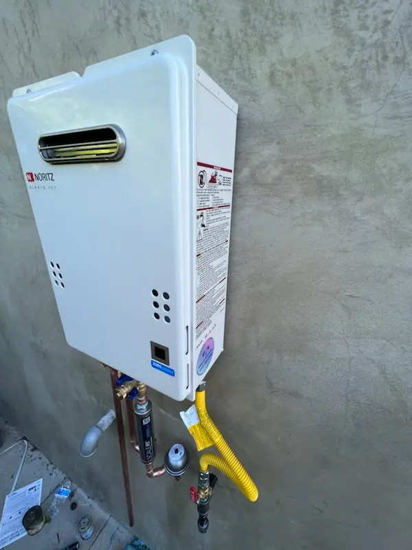 Tankless water heater installation for Upper Fairfax homes